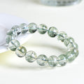 Natural Green Phantom Quartz Bracelet — "Treasure Basin" Single-Strand Bracelet