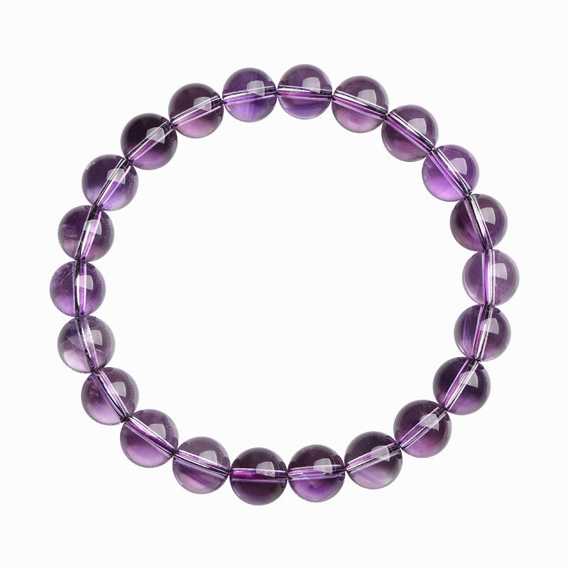 Natural Light Amethyst Bracelet — DIY Fashion Bracelet